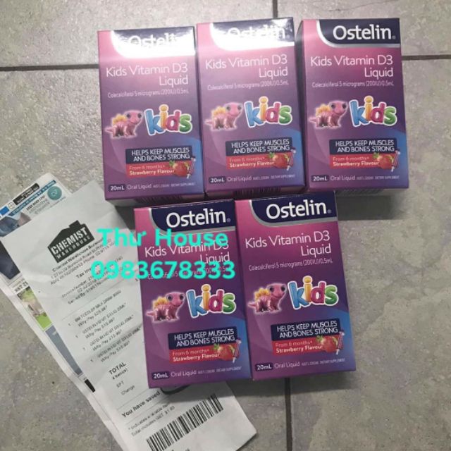 Vitamin D Ostelin D3