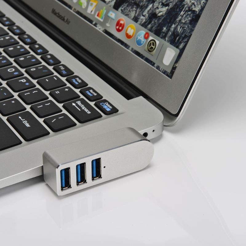 Hub Mini 3 Cổng USB Tốc Độ Cao Cho Laptop Notebook
