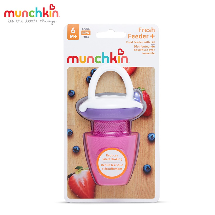 Túi Nhai Ăn Dặm Chống Hóc Có Nắp MunchKin