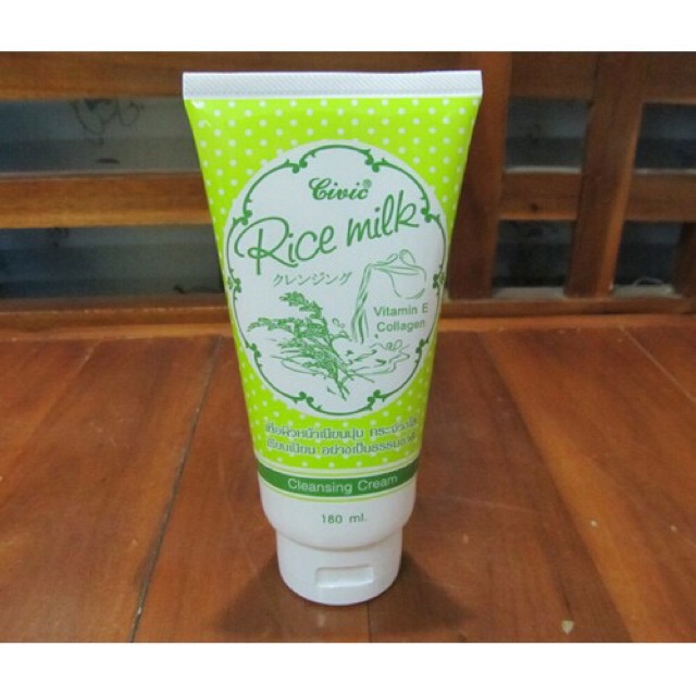 Sữa rửa mặt gạo Civic Rice milk Thái Lan 180ml