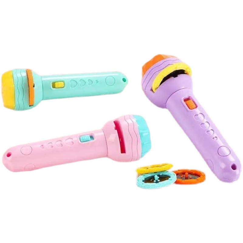 Đèn pin chiếu hình cho bé, đèn chiếu hình động vật 80 hình giúp trẻ từ 2 tuổi đến 6 tuổi học và nhớ nhanh các con vật