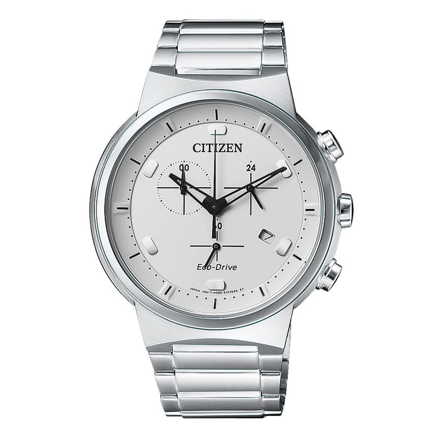 Đồng Hồ Nam Citizen Dây Thép Không Gỉ AT2400-81A - Mặt Trắng (Sapphire)