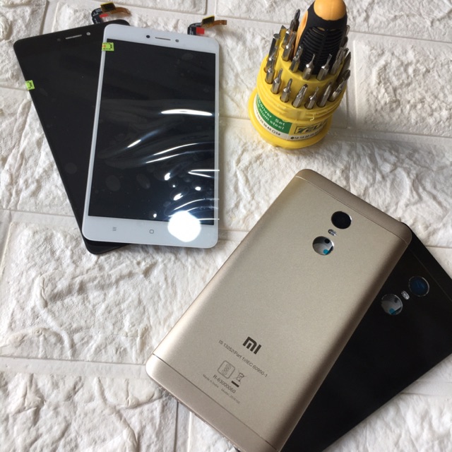 Combo Bộ Vỏ + Màn Hình Xiaomi Redmi Note 4x Zin Hàng Cao Cấp Tặng Kèm Bộ Vít