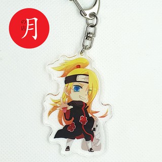 Móc khóa mica Naruto