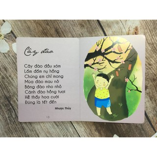 Thơ Chữ To Cho Bé Tập Nói, Tập Đọc