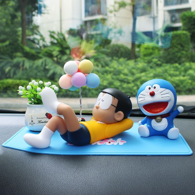 Mô Hình Nhân Vật Doraemon Nobita Đang Ngủ Trang Trí Nội Thất Xe Hơi