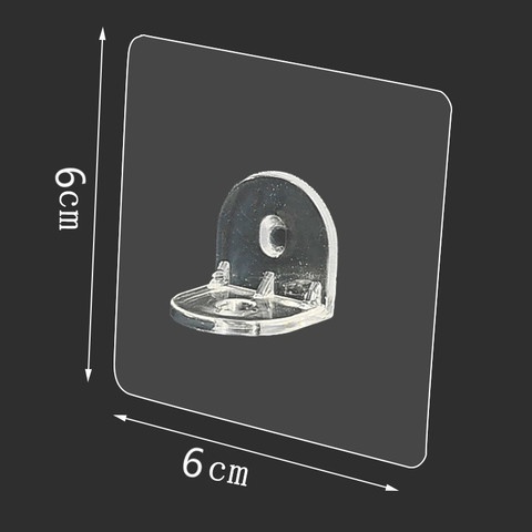 Móc treo tường tự dính Vách ngăn sàn không xốp Hỗ trợ ổ trục mạnh mẽ và liền mạch