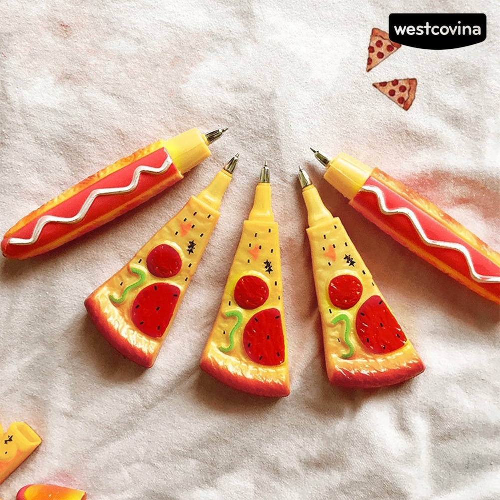 Mới Sticker Nam Châm Dán Tủ Lạnh Hình Bánh Pizza Sáng Tạo