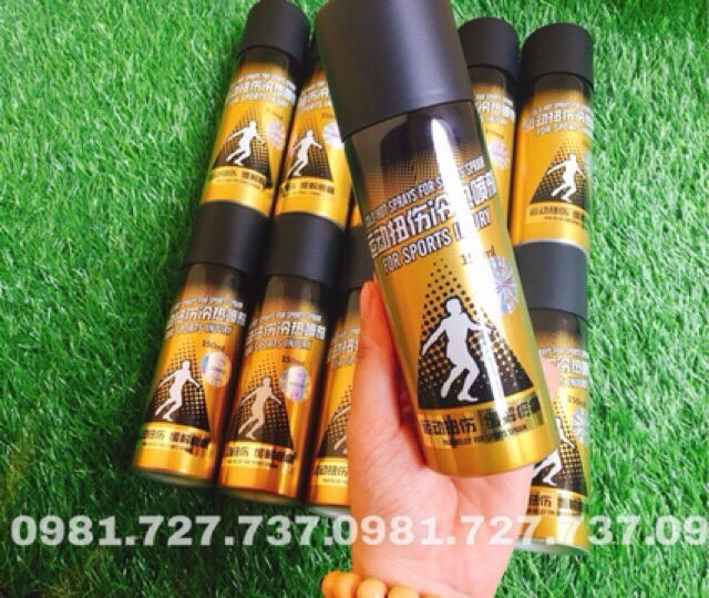 Bình xịt lạnh giảm đau thể thao - Giảm đau nhanh chóng