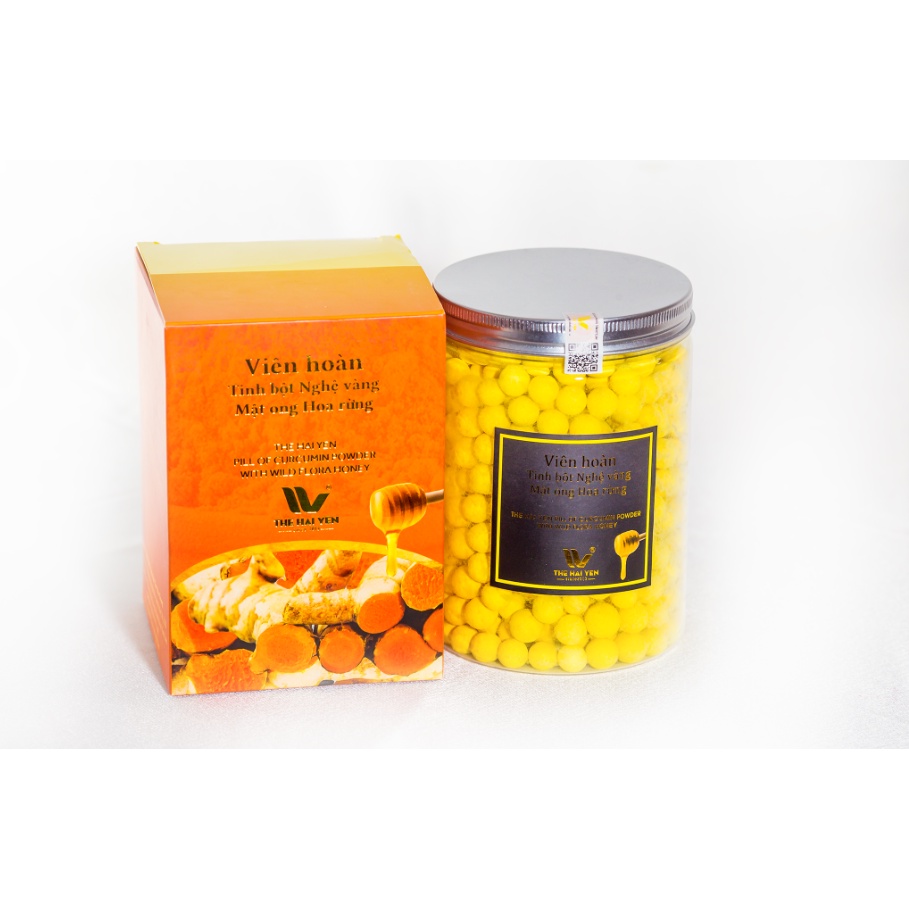 Tinh bột nghệ - mật ong hoa rừng dạng viên 350gr