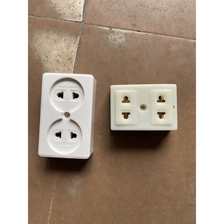 Ổ cắm điện 2 chân chống cháy SOPOKA