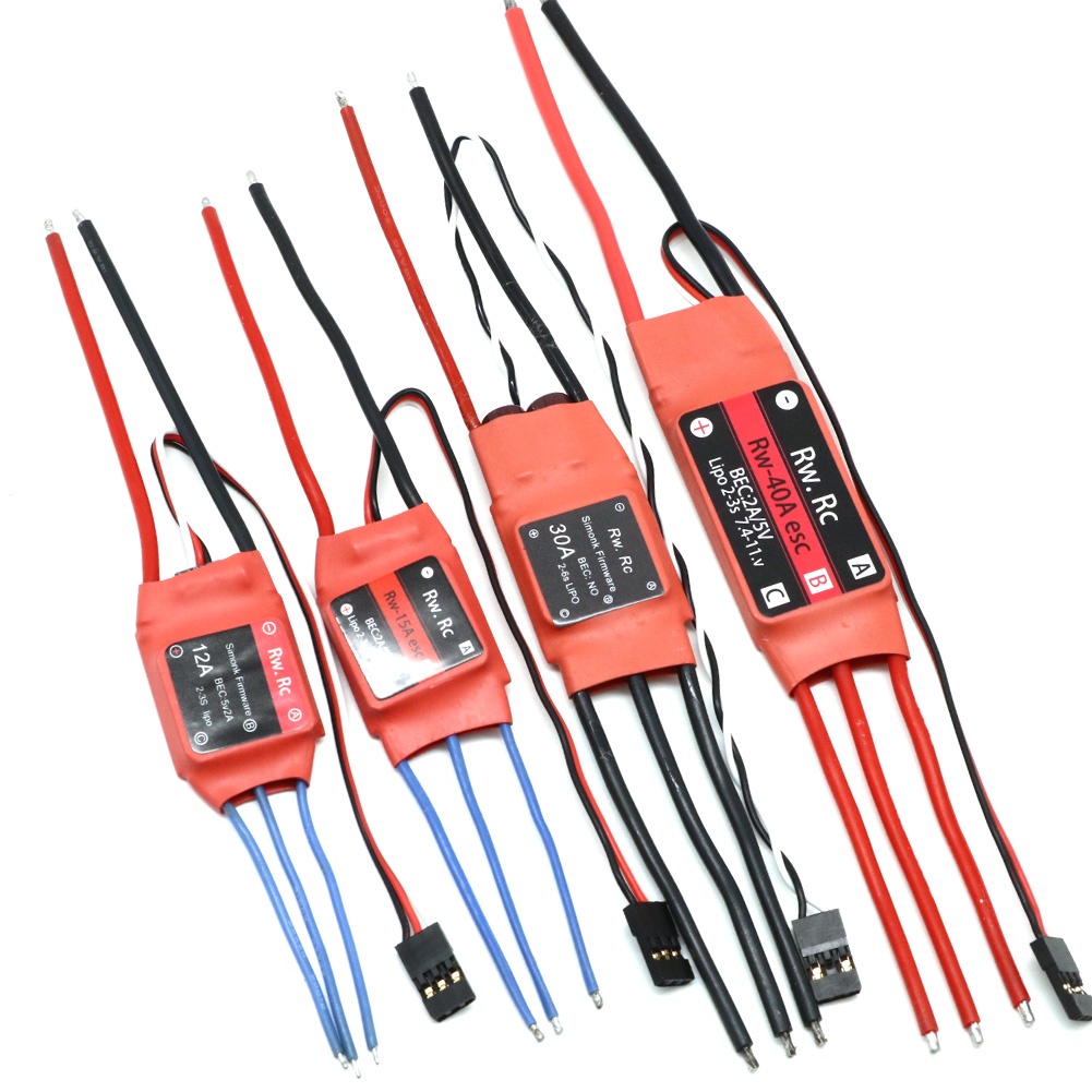 Bộ Điều Khiển Tốc Độ Điện Từ 10A 12A 15A 20A 30A 40A 50A 70A 80A Cho Máy Bay Điều Khiển Từ Xa