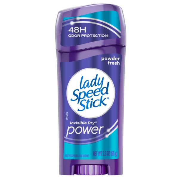 Lăn sáp khử mùi nữ Lady Speed Stick Powder Fresh Invisible Dry Powder , Shower Fresh , Wild Freesia  - Mỹ