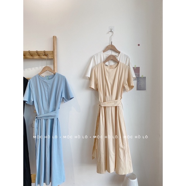 [Ảnh thật/Sẵn]Váy-Đầm thiết kế xếp li thắt đai eo | BigBuy360 - bigbuy360.vn