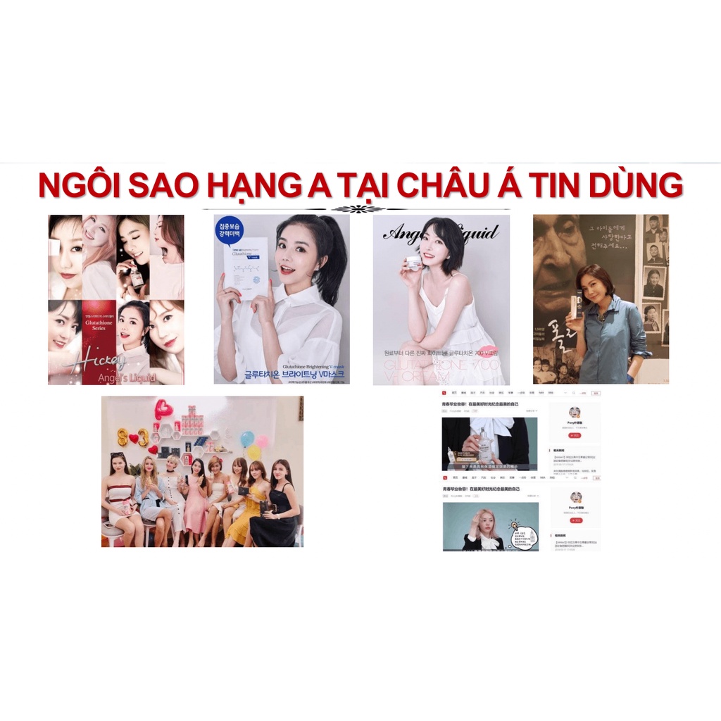 Tinh chất dưỡng trắng chuyên sâu Angel's Liquid Glutathione + Niacinamide 700 V-Ampoule
