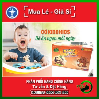 ❤[Chính hãng] Cốm Kido Kids - Giúp Trẻ Ăn Ngon, Tăng Sức Đề Kháng (Hộp 16 gói)