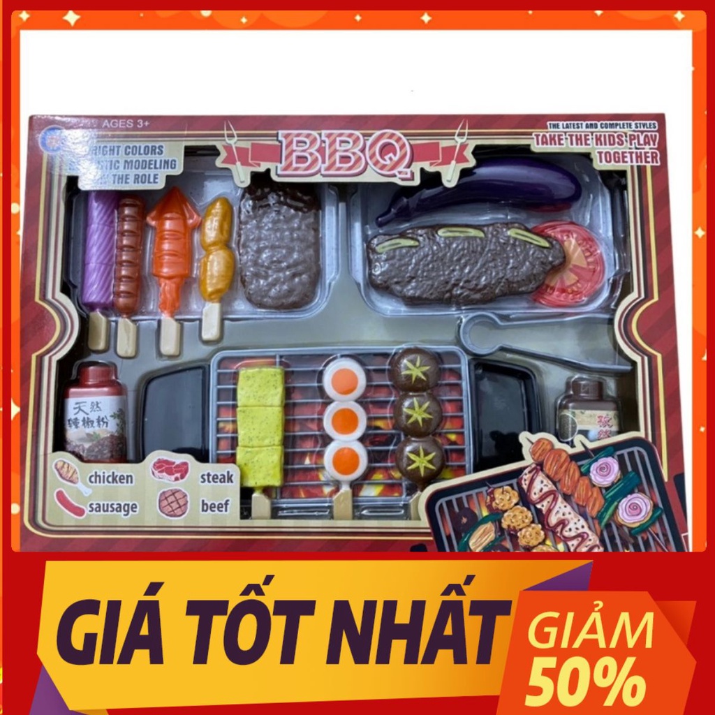 Đồ Chơi Bếp Nướng Nhiều Chi Tiết Đa Dạng Cho Bé Vui Chơi Cùng Bạn Bè