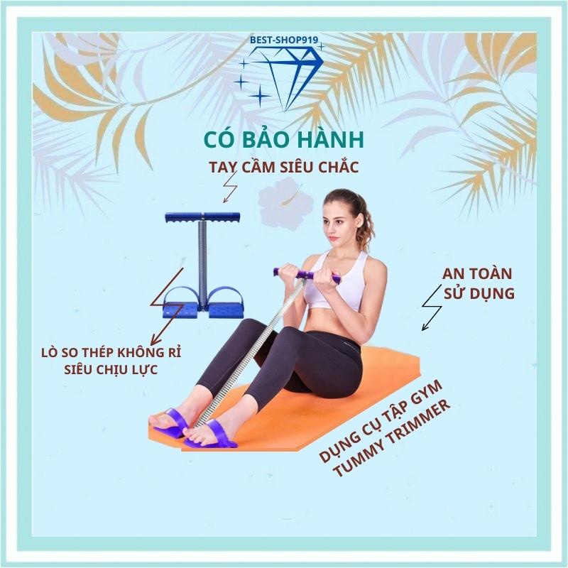 Dây Lò Xo Đàn Hồi Tập Bụng TUMMY TRIMMER Tập GYM YOGA Tại Nhà Giúp Giảm Mỡ Bụng Cho Nam Và Nữ CÓ BẢO HÀNH