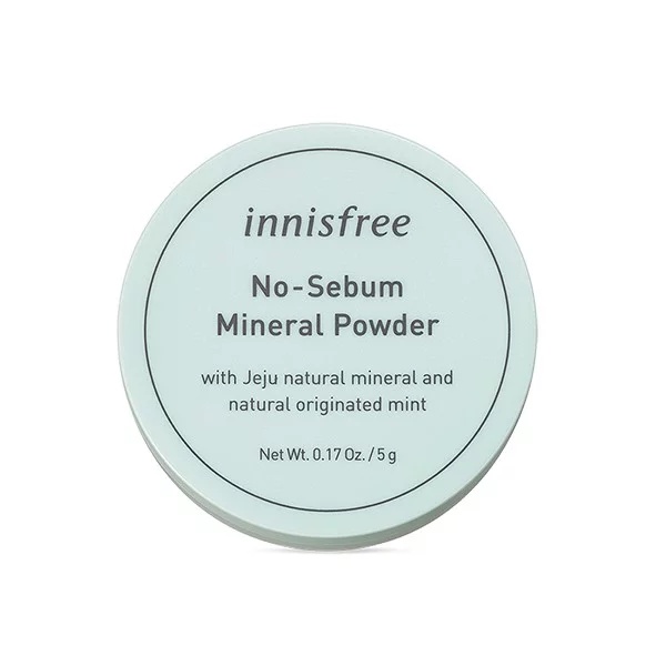 Phấn phủ kiềm dầu dạng bột khoáng Innisfree No Sebum Mineral Powder 5g