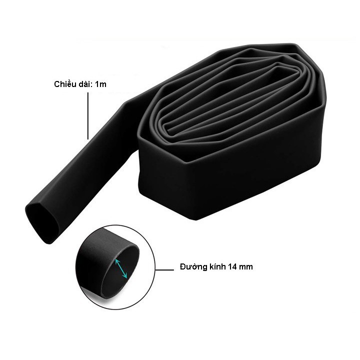 Gen co nhiệt, dây co nhiệt, ống gen cách điện các cỡ, các màu