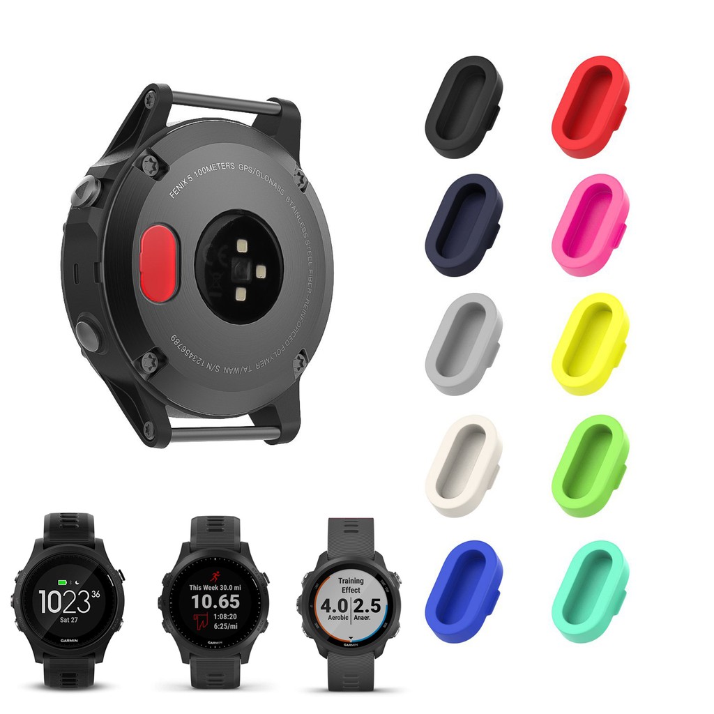 Nút bịt cổng sạc bằng silicone cho đồng hồ Garmin Fenix 5/5S/5X/instinct/Forerunner 935/45/45S/245/945