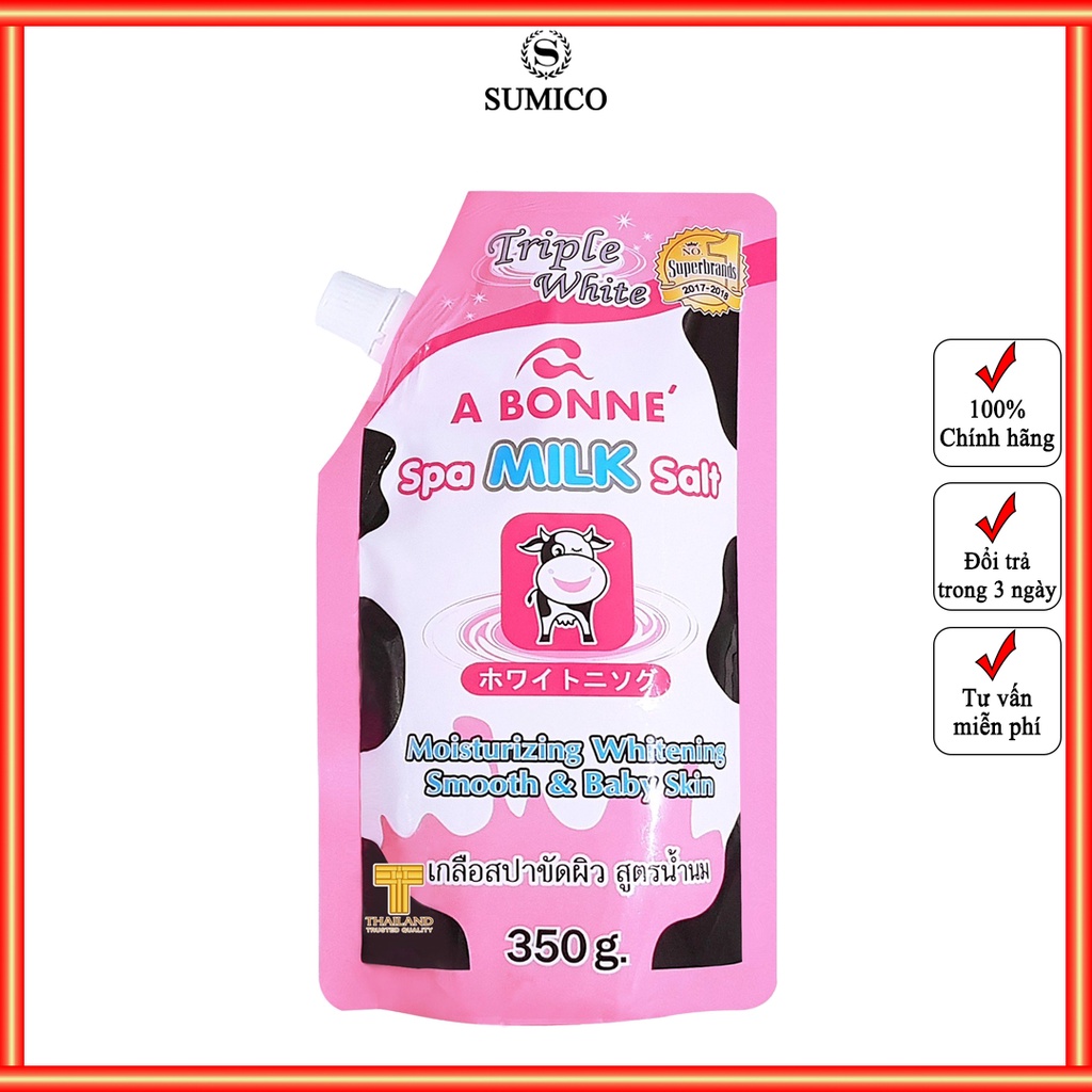 Muối Tắm Sữa Bò Tẩy Tế Bào Chết A Bonne Spa Milk Salt