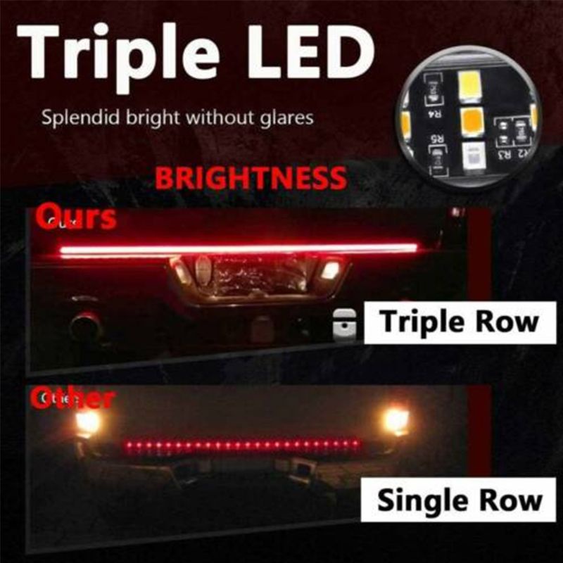 Thanh Đèn LED 60 Hàng Gắn Đuôi Xe Tải F150 SUV