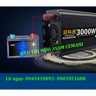 Bộ kích điện 12V lên 220V