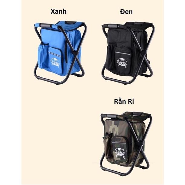 Ghế dã ngoại kèm Balo 2 trong 1 tiện lợi