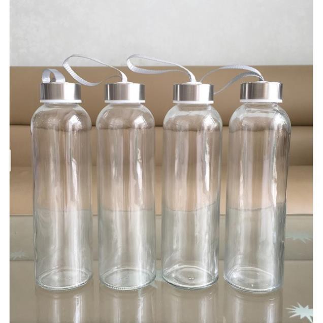 Bình Nước Thủy Tinh, Chai Detox Có Dây Xách 500ml | BigBuy360 - bigbuy360.vn