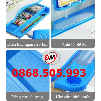 [Tặng đèn Led] Bộ bàn ghế chống gù chống cận bàn học thông minh cho học sinh tăng chỉnh độ cao phù hợp với trẻ em | BigBuy360 - bigbuy360.vn