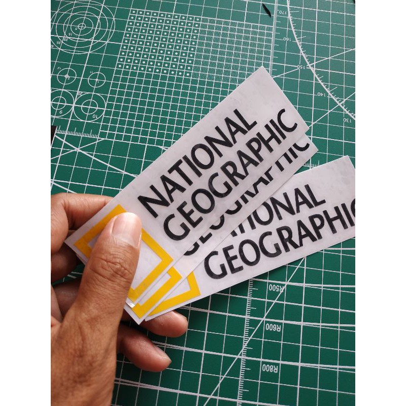 Cutting Sticker / National Geographic Sticker