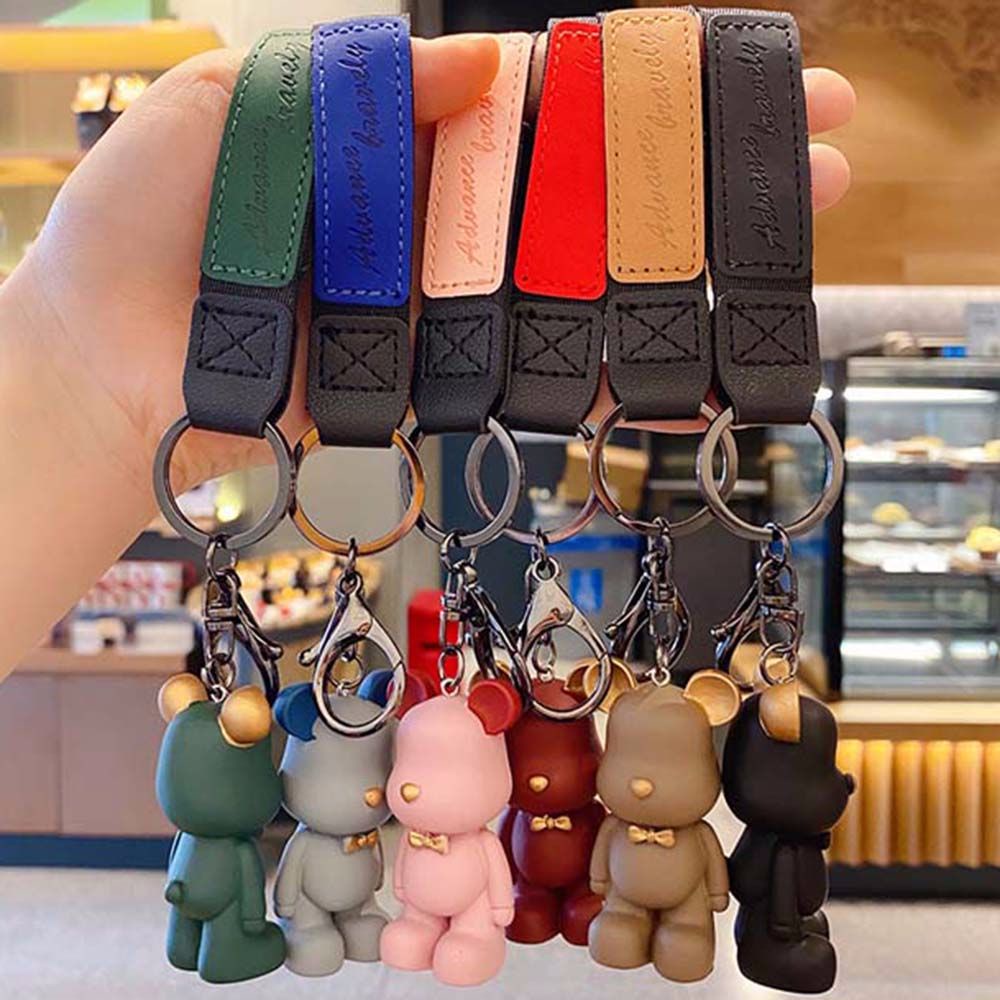 Móc Chìa Khóa Hình Chú Gấu Dễ Thương Thời Trang