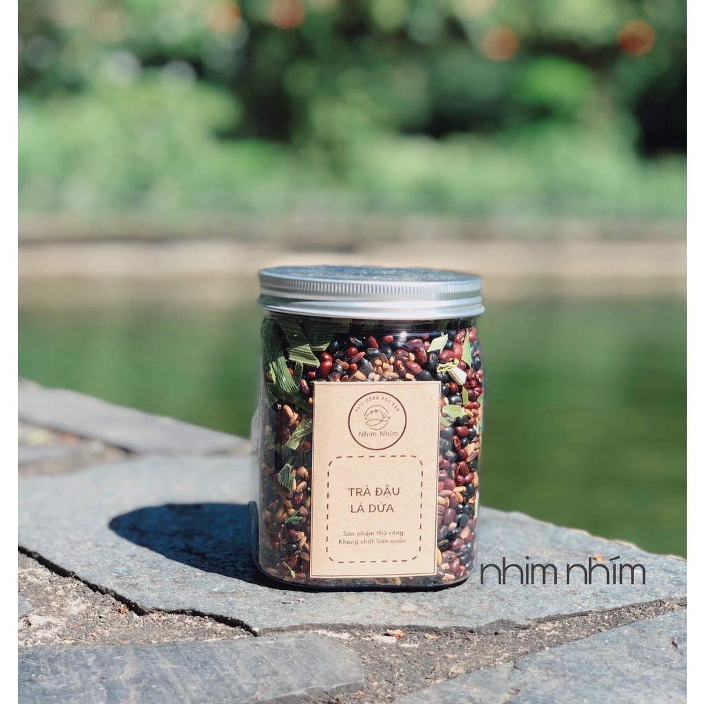 Trà Đậu Rang Lá Dứa Làm Thủ Công