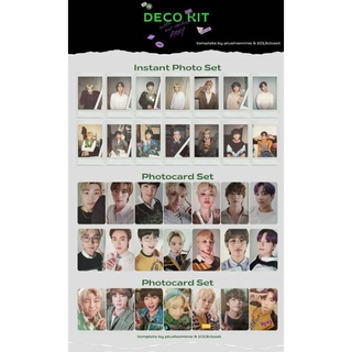 Thẻ ảnh deco kit bts