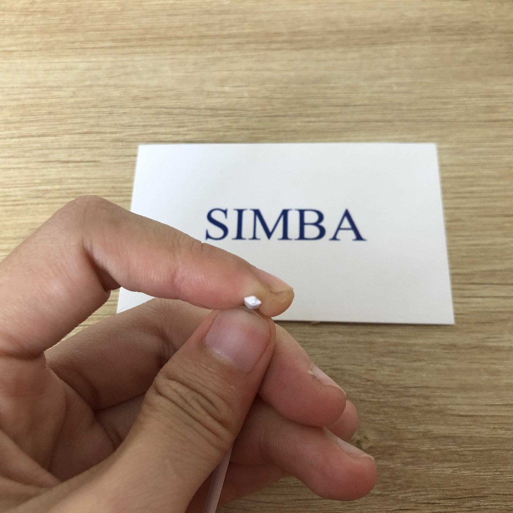20 MÉT DÂY NHỰA LÀM NẸP MŨI KHẨU TRANG Y TẾ,  MỘT LÕI KẼM 3MM GIÁ RẺ