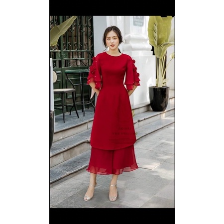 Áo dài cánh tiên, kiểu cách tân siêu xinh