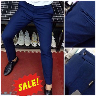 Quần âu nam màu xanh than