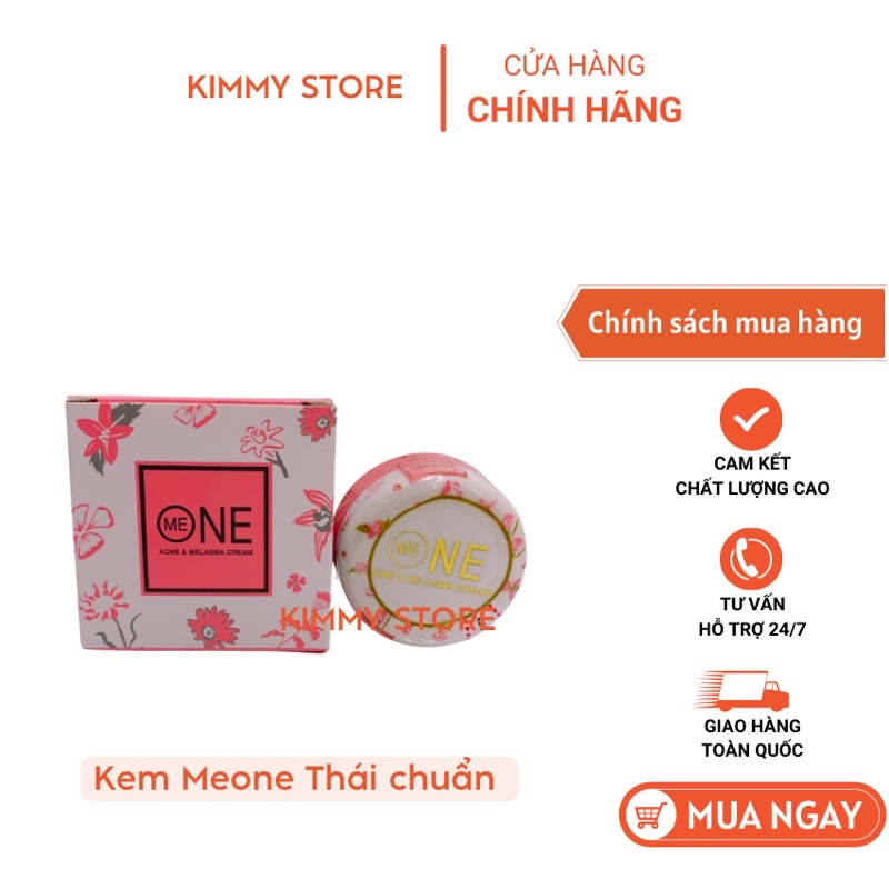 lẻ hôp kem dưỡng trắng da Meone thái chuẩn ( One ) 4.5gram