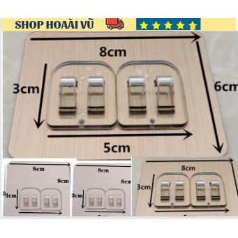 Miếng Dán Tường Dự Phòng Cho Kệ Nhà Vệ Sinh Nhà Bếp vuốt đôi