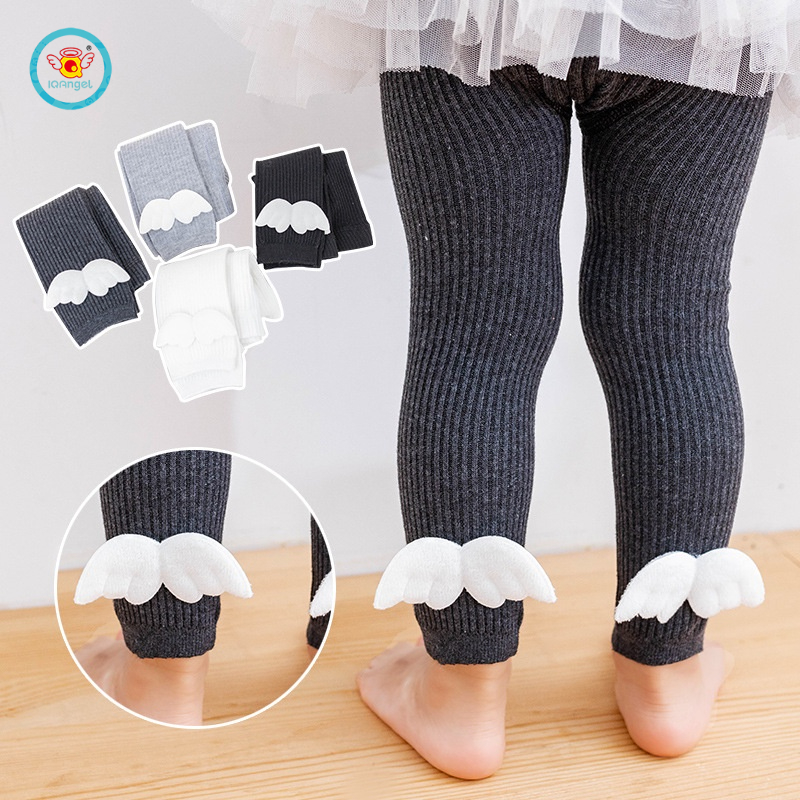 Quần dài legging IQ Angel họa tiết cánh thiên thần dễ thương cho bé