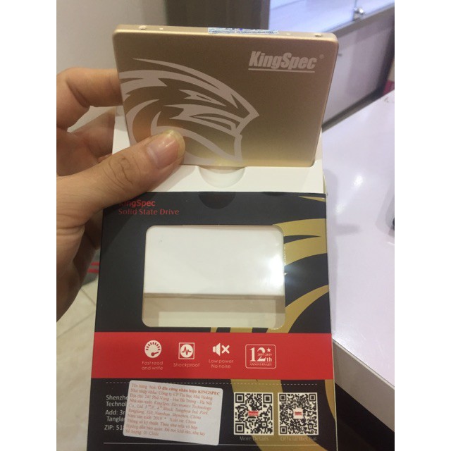 SSD Kingspec P4 120Gb ,P4 240Gb 2.5 Sata III BH chính hãng Mai Hòang 36 tháng