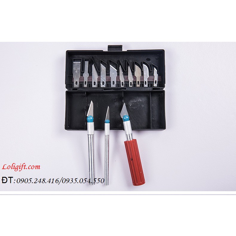 BỘ DAO KHẮC, TRỔ13 LƯỠI