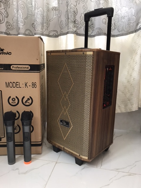 Loa karaok k86 2 mic