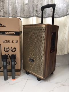 Loa karaok k86 2 mic