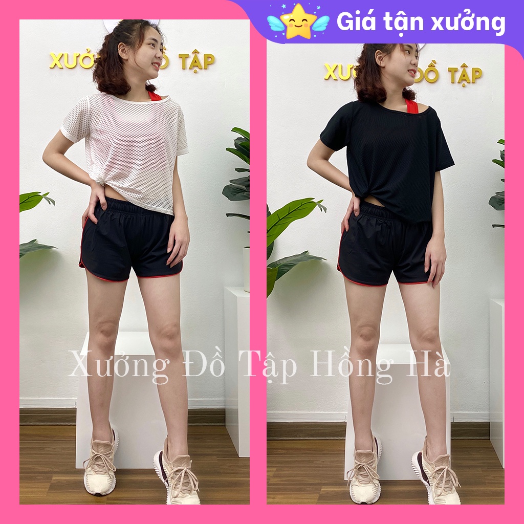 ✅ Ảnh Thật 100% - Mặc Là Mê ✅Áo tanktop tập GYM nữ đa năng - Yoga nữ - Áo tank lưới croptop tập Yoga nữ