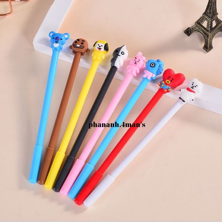 Bút Thần Tượng Cooky, Tata, Chimmy, Shooky Koya