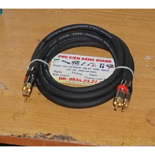 Cặp Dây AV bãi tốt dài 1m
