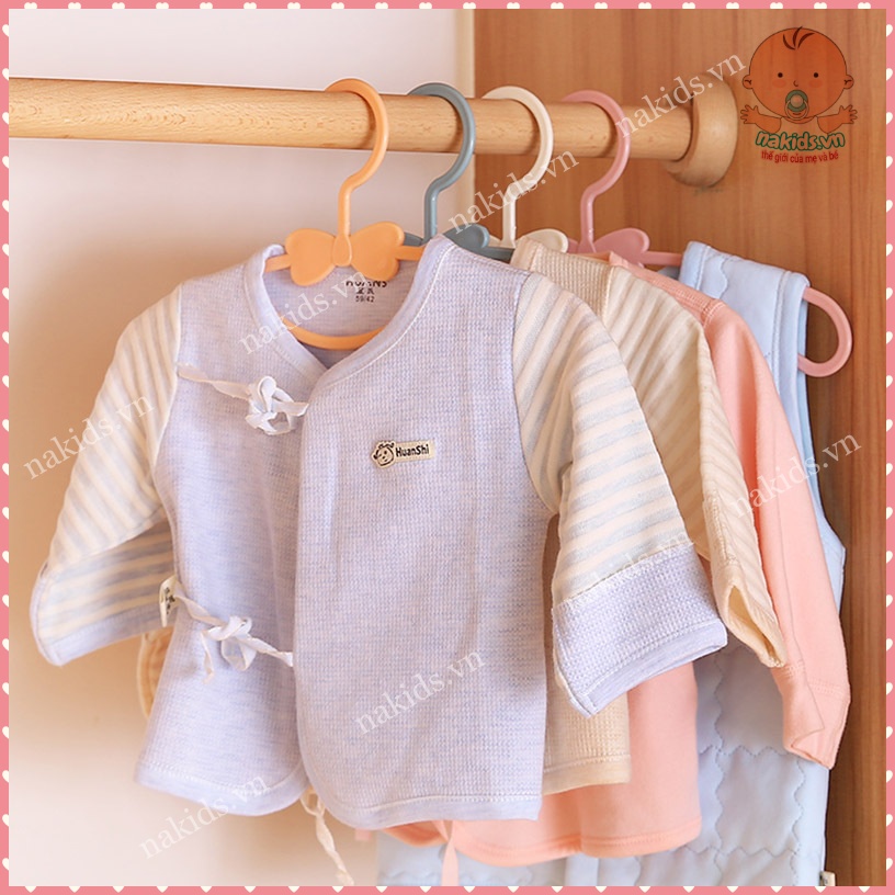 [Set 5 Chiếc] Móc Treo Quần Áo Trẻ Em - Móc Phơi Đồ Cho Bé Hình Nơ