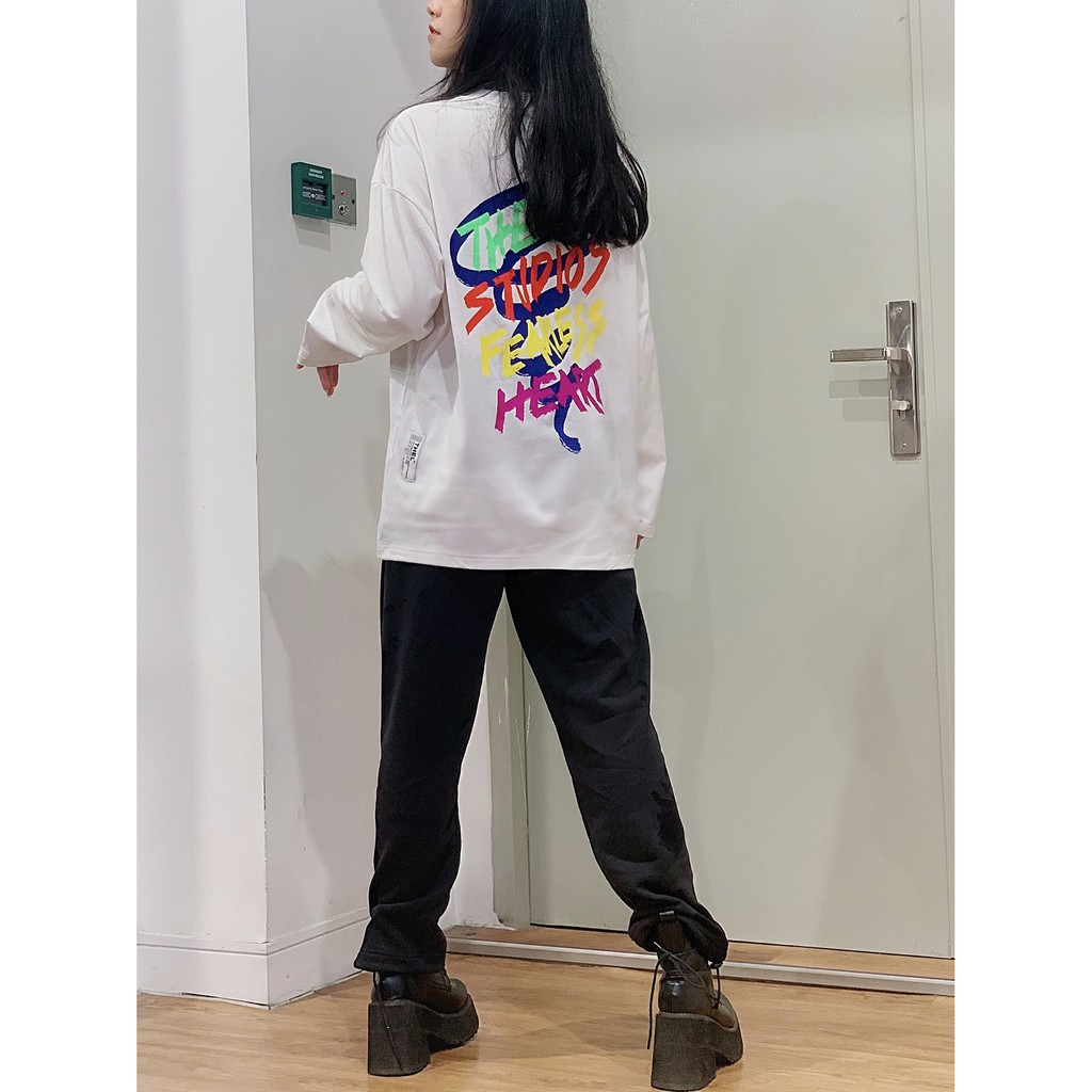 THELSTUDIOS - Long Sleeve Fearless Heart (Áo dài tay Fearless Heart) | BigBuy360 - bigbuy360.vn